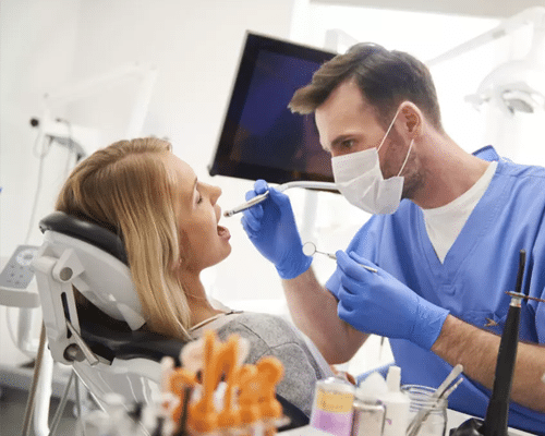Dental insurance coverage illustration