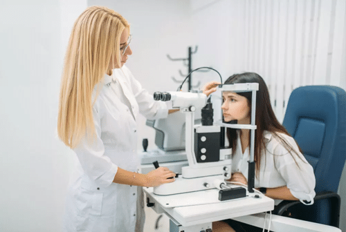 Vision insurance coverage illustration
